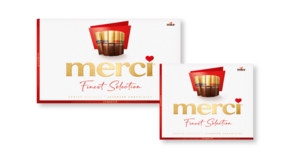 Packshot izdelka "merci Finest Selection"